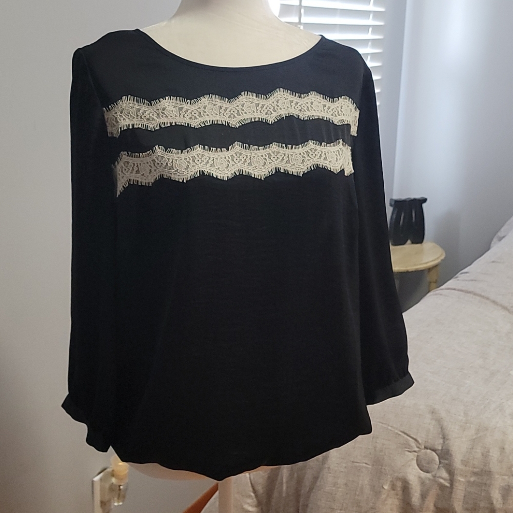 Black blouse from The Limited